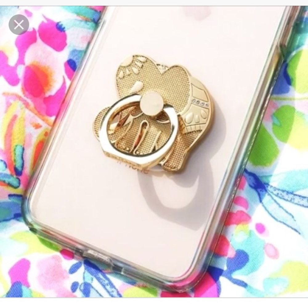 Lilly Pulitzer Elephant Phone Ring GWP
